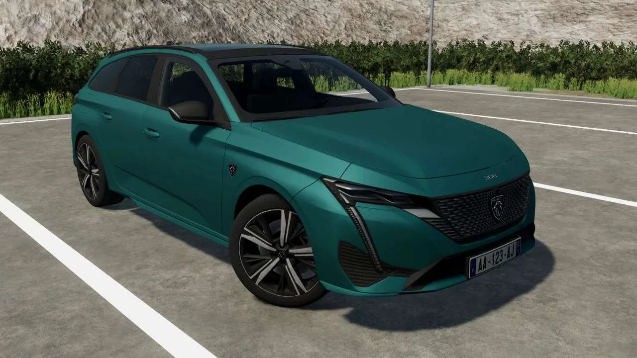 Peugeot 308 SW 2022 v1.0 FS22 FS22 Mod Free Download