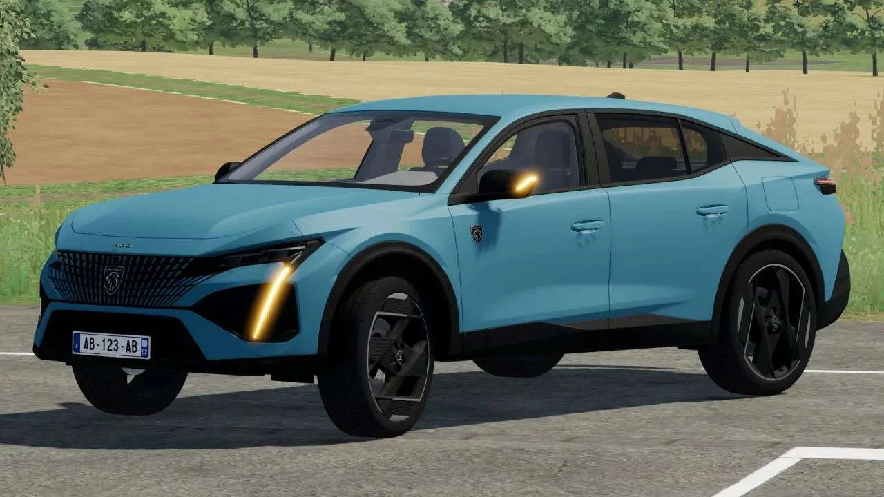 Peugeot 408 2024 v1.0 FS22 FS22 Mod Free Download