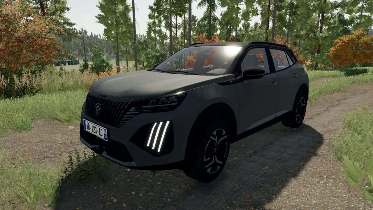 Peugeot E-2008 2024 v1.0 FS22 FS22 Mod Free Download