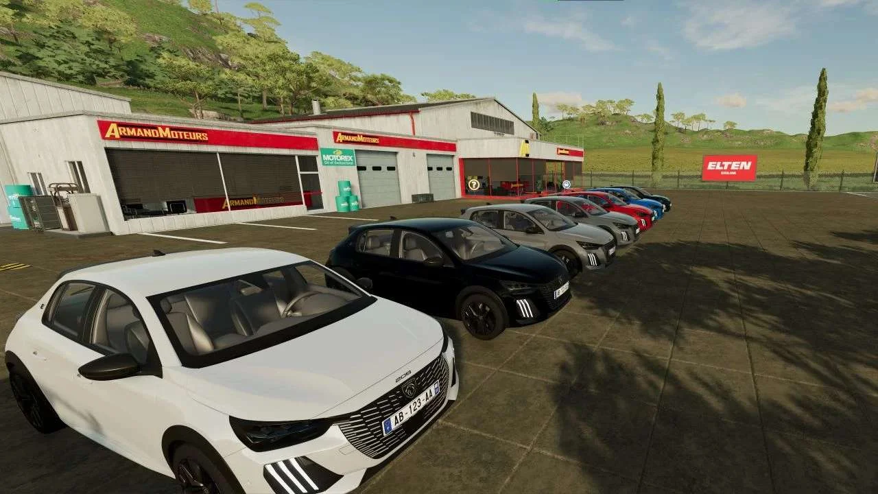 Peugeot e208 2024 v1.0 FS22 FS22 Mod Free Download