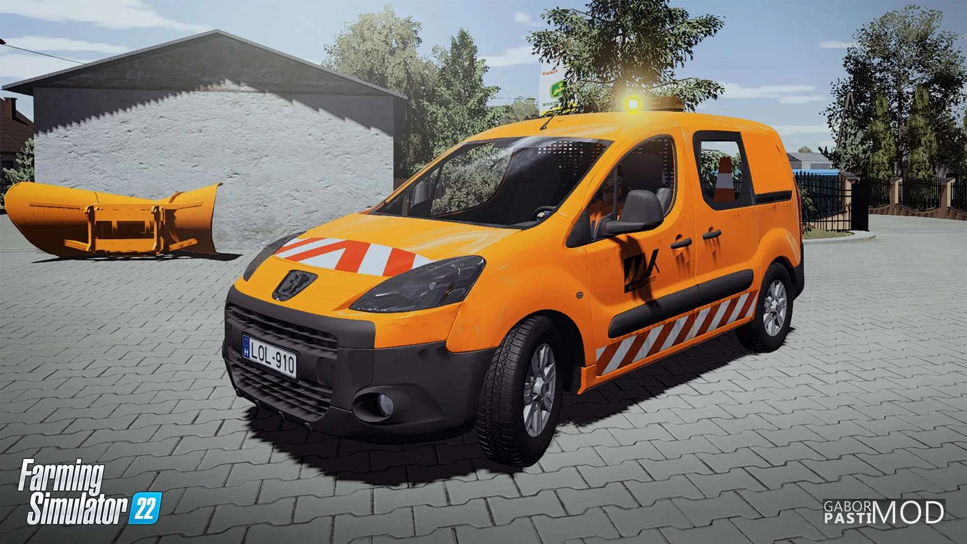 Peugeot Partner 2009 v1.0 FS22 FS22 Mod Free Download