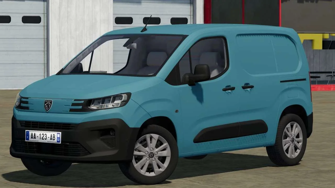 Peugeot Partner 2024 v1.0 FS22 FS22 Mod Free Download