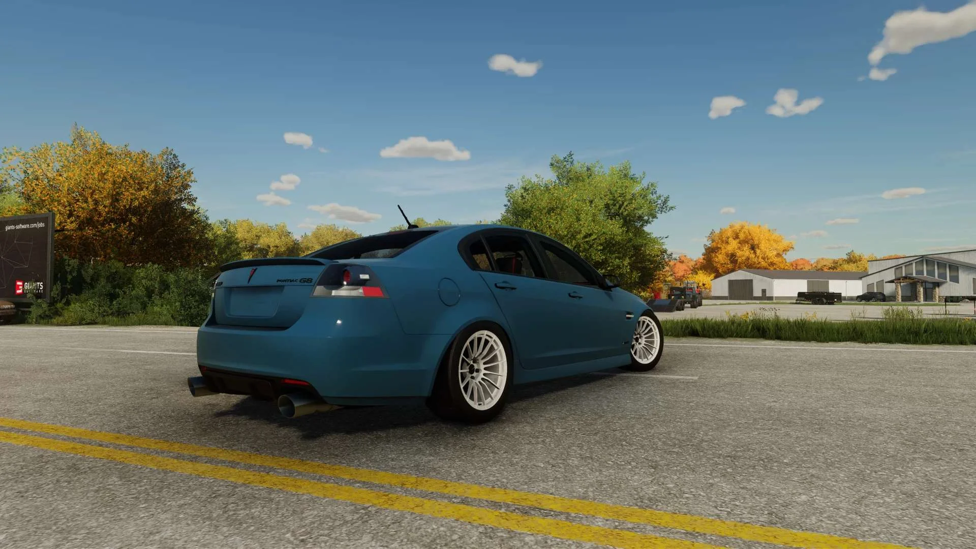 Pontiac g8 v1.0 FS22 FS22 Mod Free Download