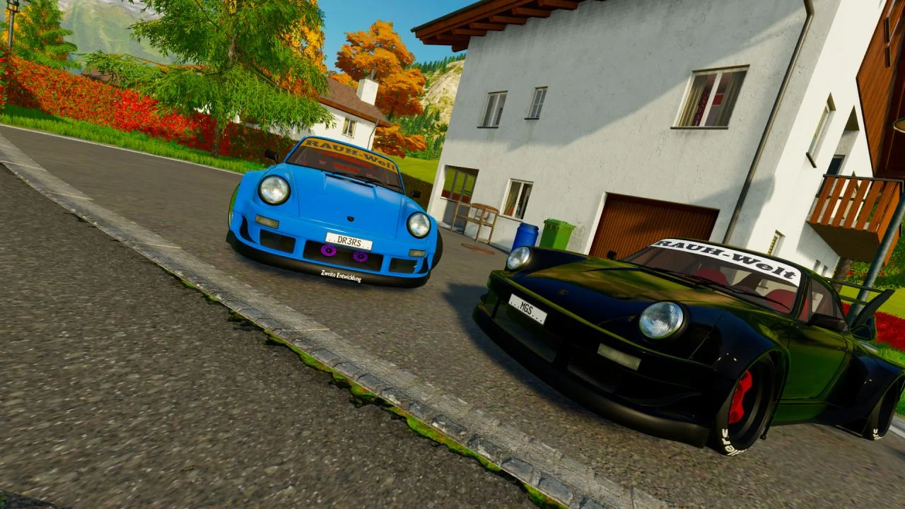 Porsche 911 RWB V1.0 FS22 FS22 Mod Free Download
