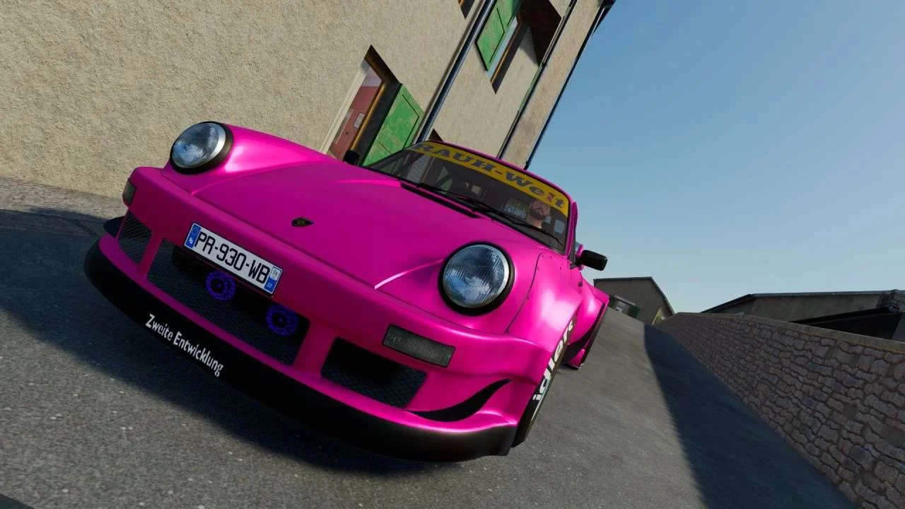Porsche 911 RWB v2.0 FS22 FS22 Mod Free Download