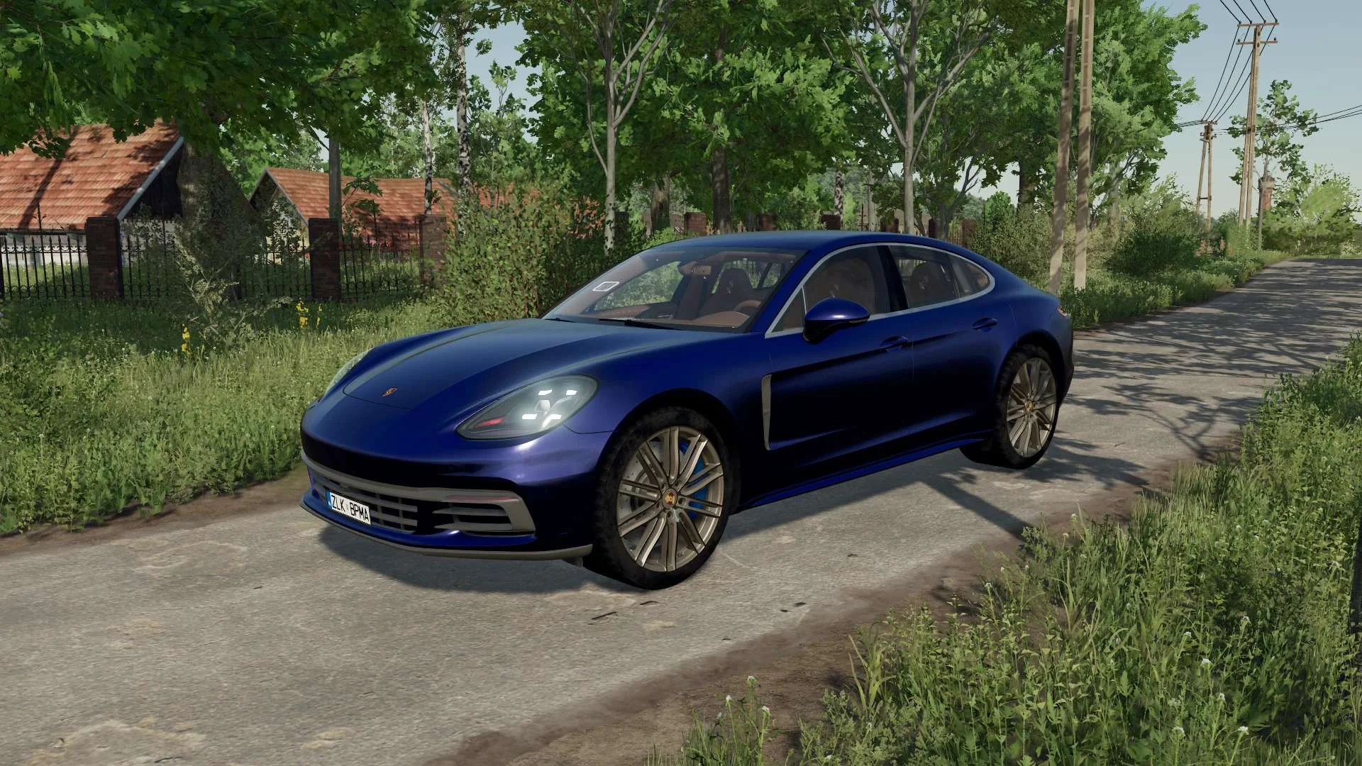 Porsche Panamera 4S v1.0 FS22 FS22 Mod Free Download