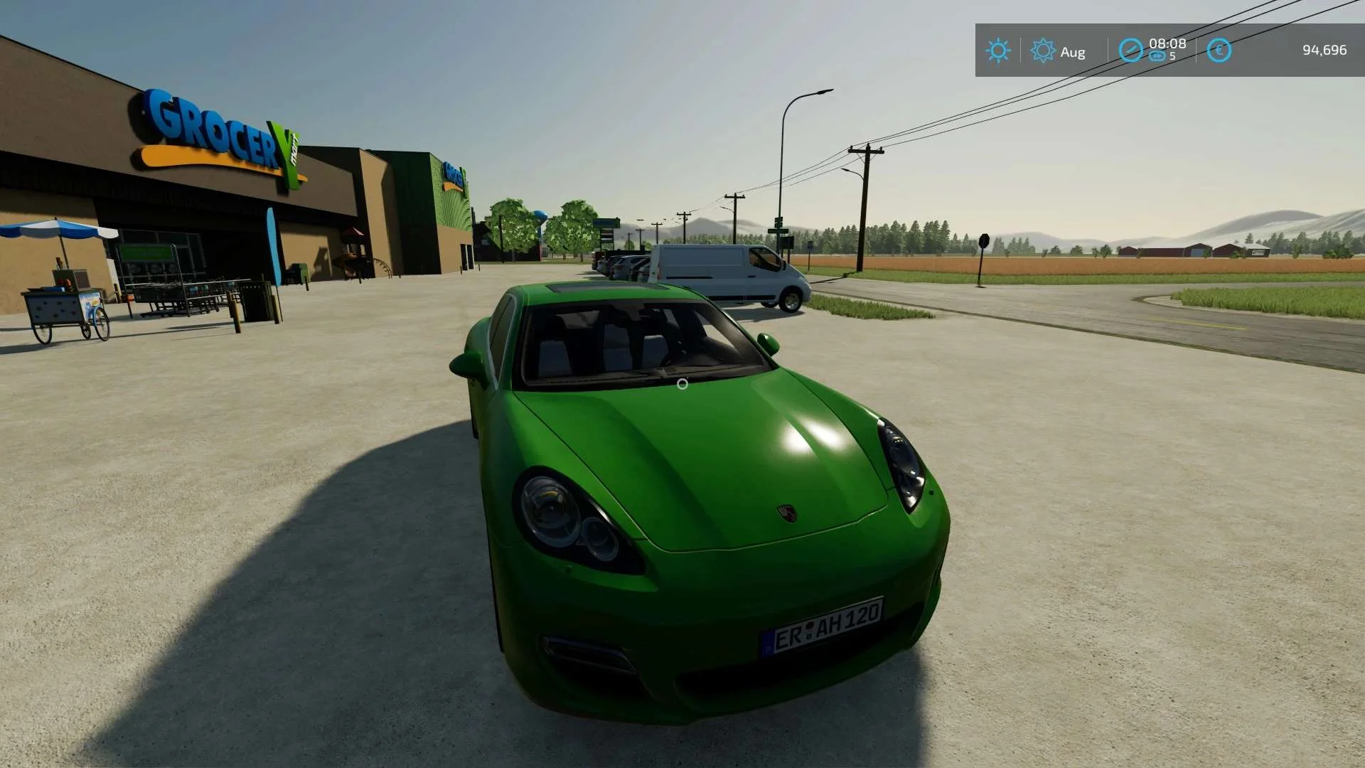 Porsche Panamera v1.0 FS22 FS22 Mod Free Download