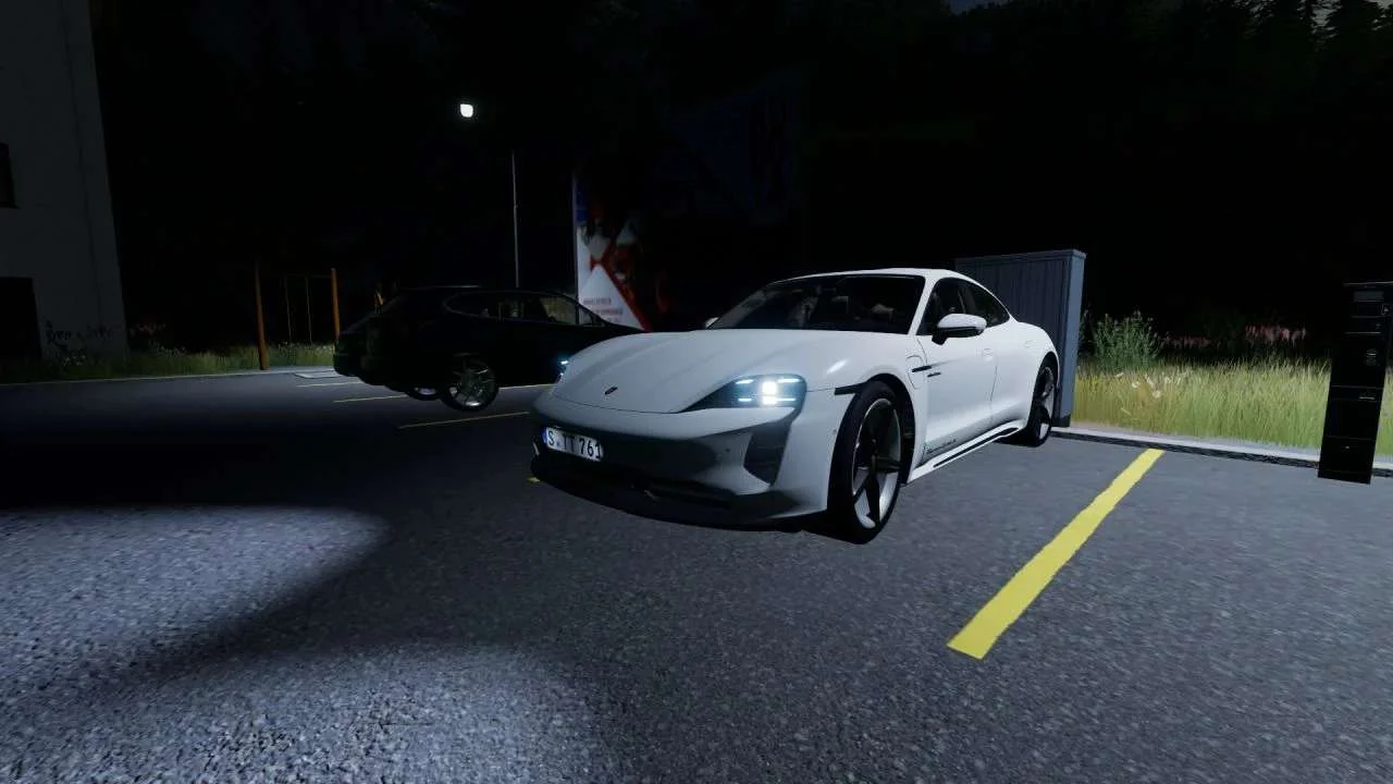 Porsche Taycan Turbo S v1.0 FS22 FS22 Mod Free Download