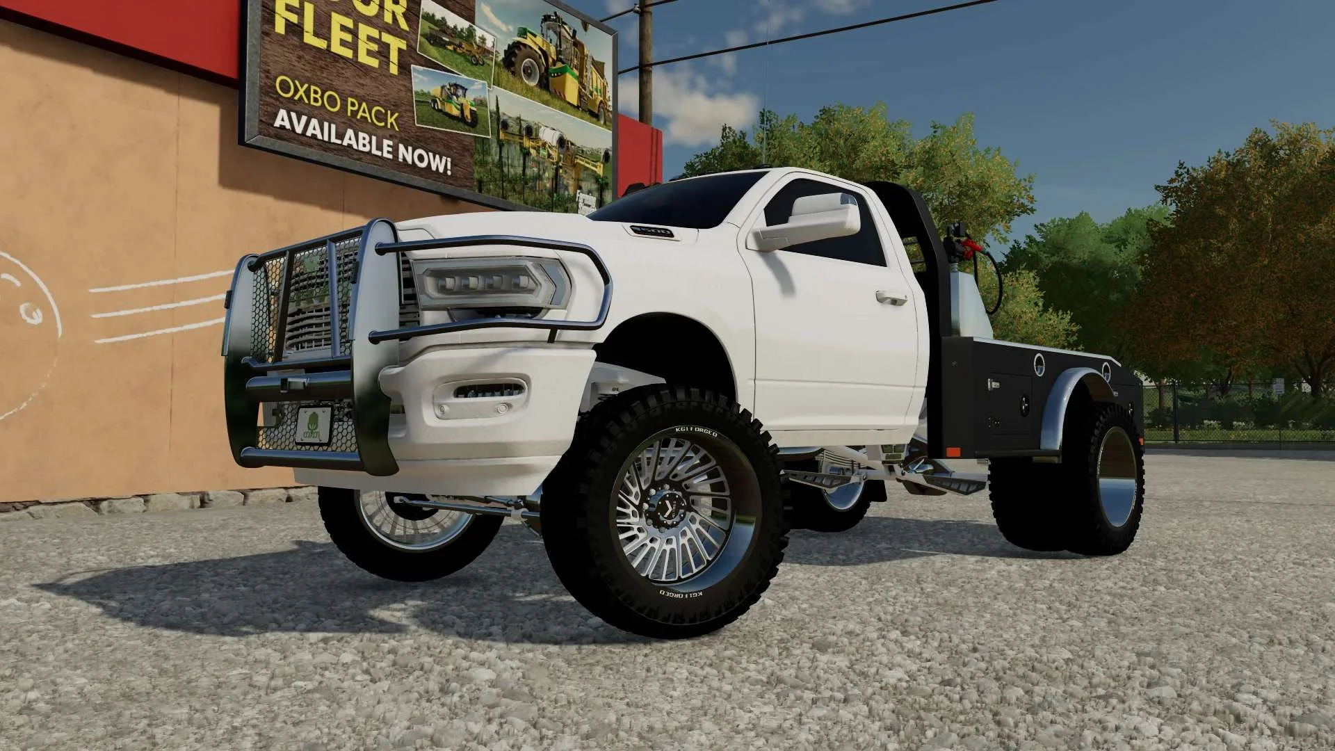 Ram 3500 Flatbed v1.0 FS22 FS22 Mod Free Download