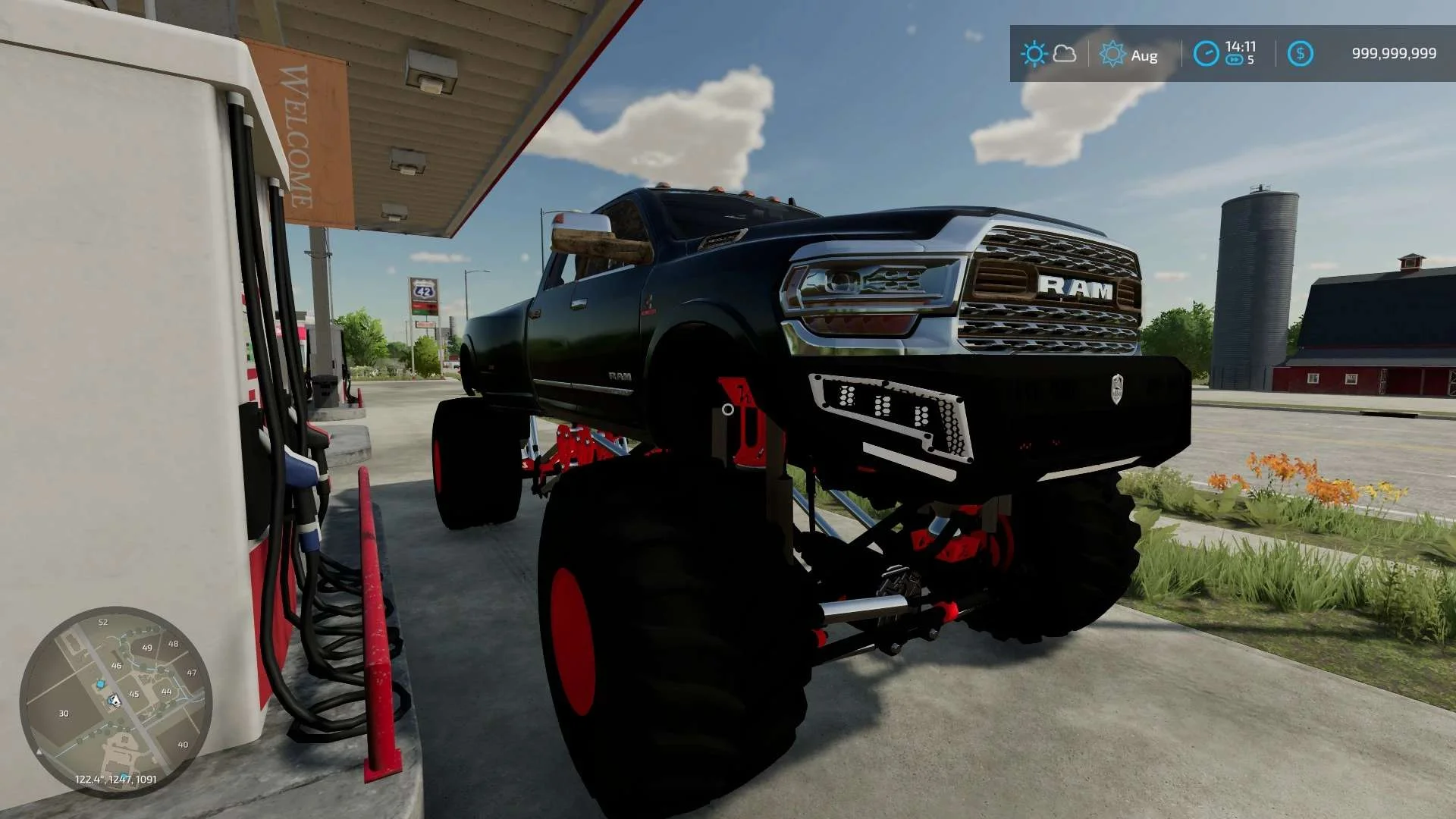 RAM MUD TRUCK v1.0 FS22 FS22 Mod Free Download