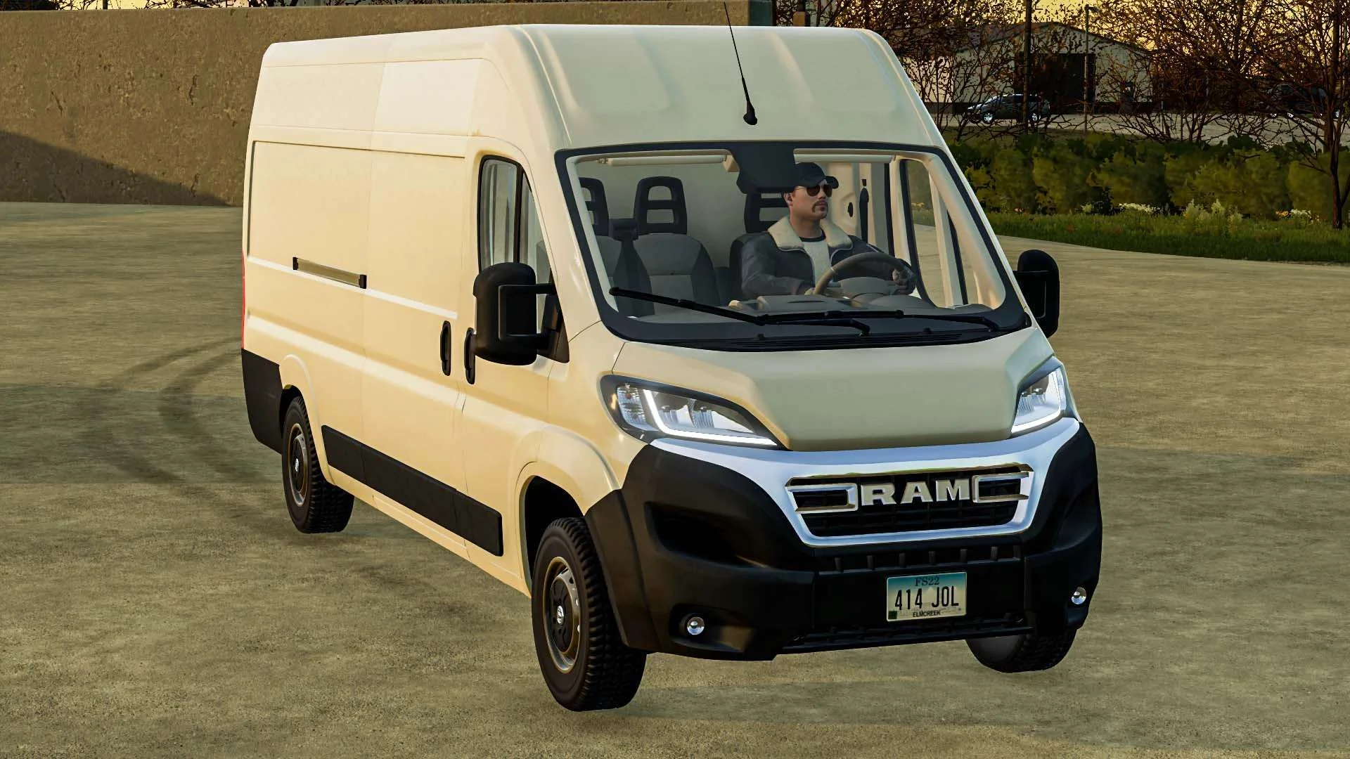 Ram ProMaster Cargo Van v1.0 FS22 FS22 Mod Free Download
