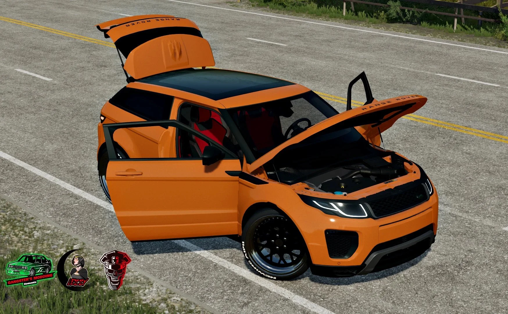 Range Rover Evoque Coupe v1.1 FS22 FS22 Mod Free Download
