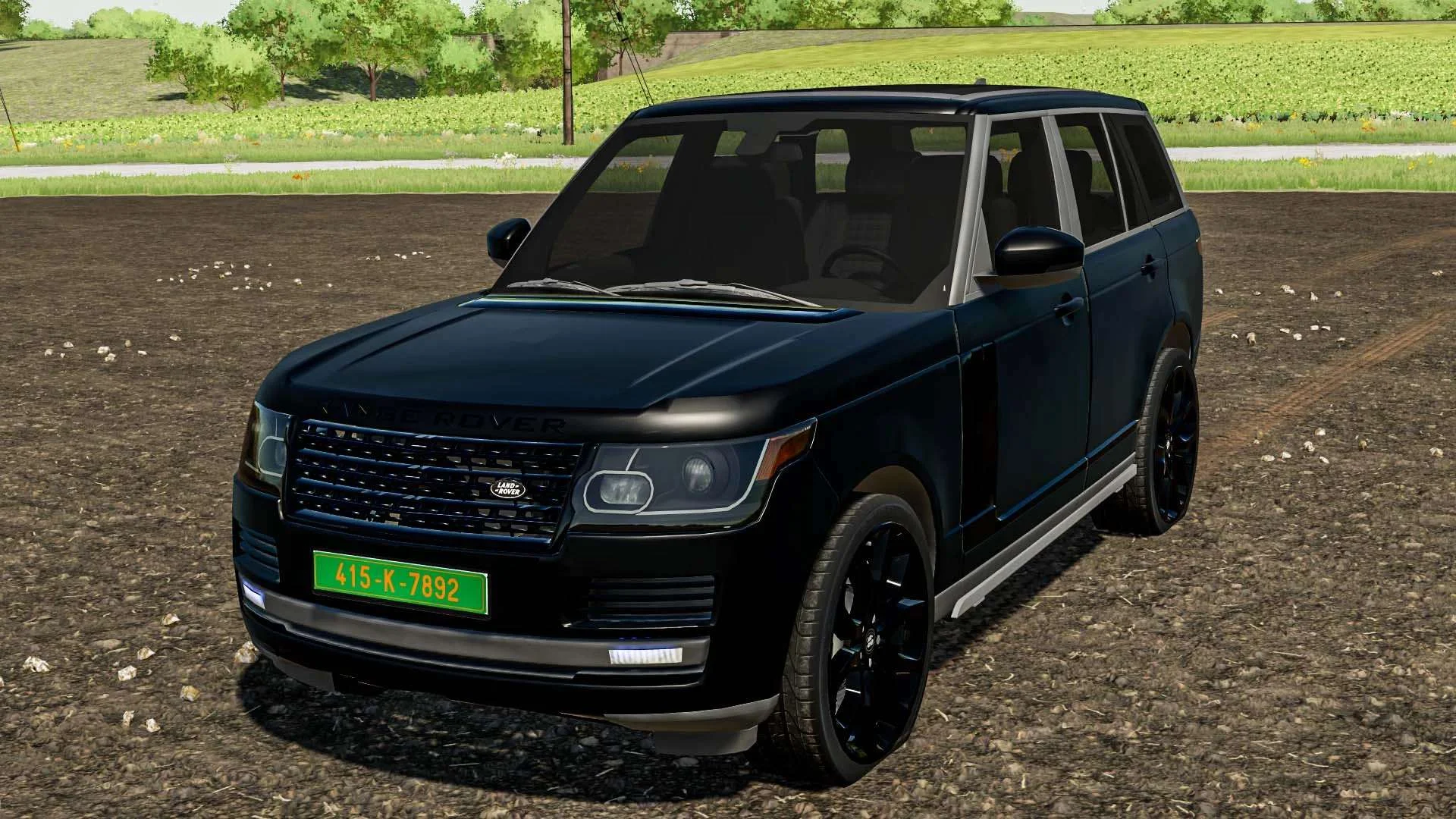 Range Rover Vogue 2014 Black Edition v1.0 FS22 FS22 Mod Free Download