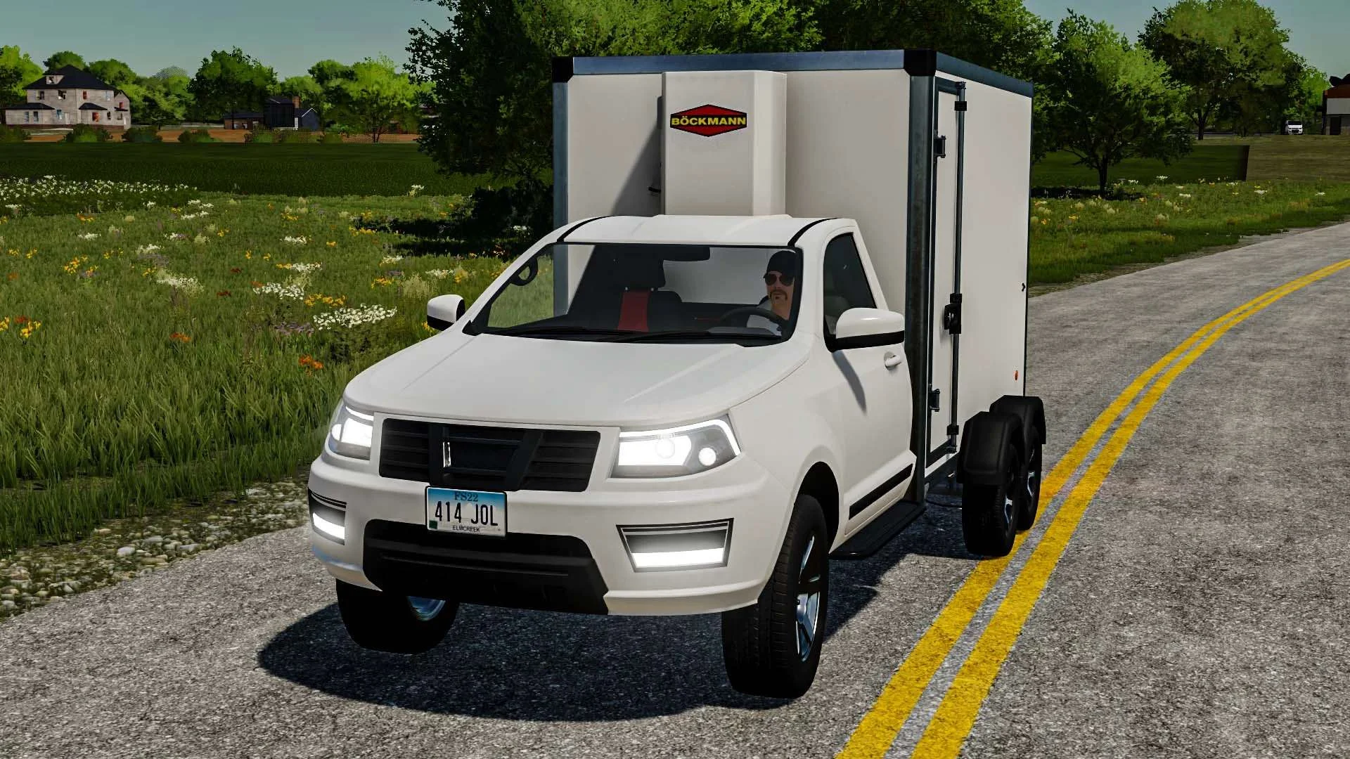 Refrigerated Truck v1.0 FS22 FS22 Mod Free Download