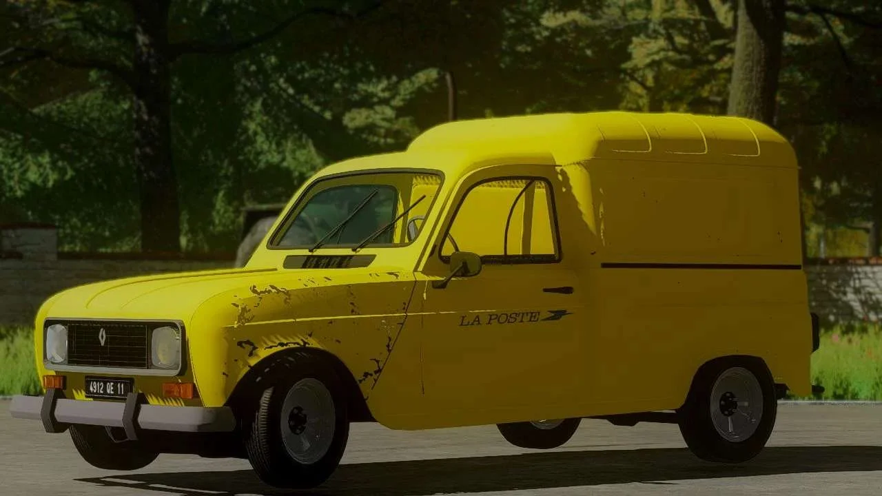 Renault 4L BETA v1.0 FS22 FS22 Mod Free Download