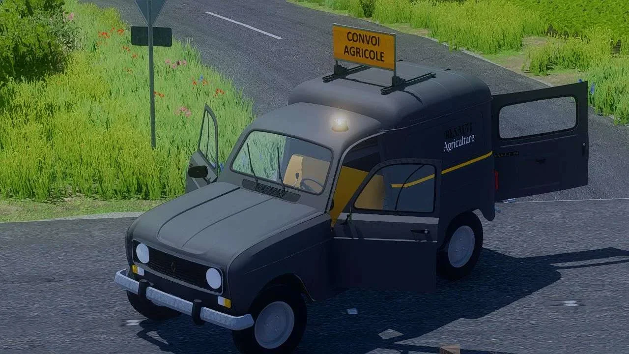 Renault 4L v1.1 FS22 FS22 Mod Free Download