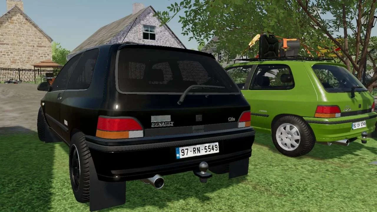 Renault Clio 1990 – 1998 (Petrol & Diesel) v1.0 FS22 FS22 Mod Free Download