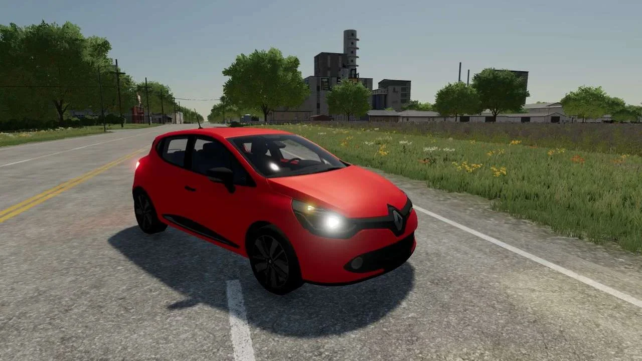 Renault Clio 4 v1.0 FS22 FS22 Mod Free Download
