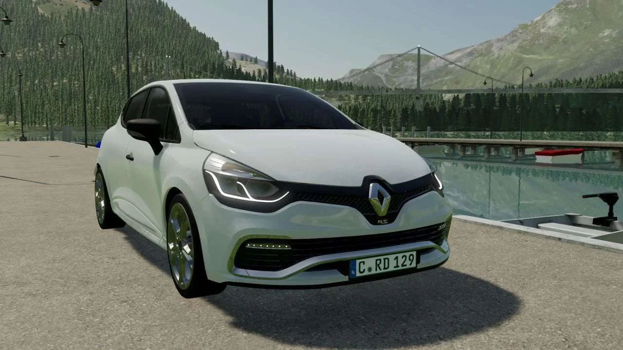 Renault Clio RS 2013 v1.0.0.1 FS22 FS22 Mod Free Download