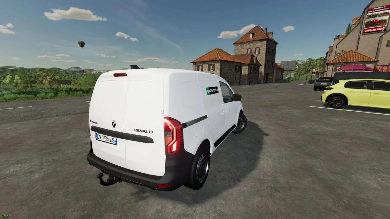 Renault Kangoo III Rental Companies v4.0 FS22 FS22 Mod Free Download