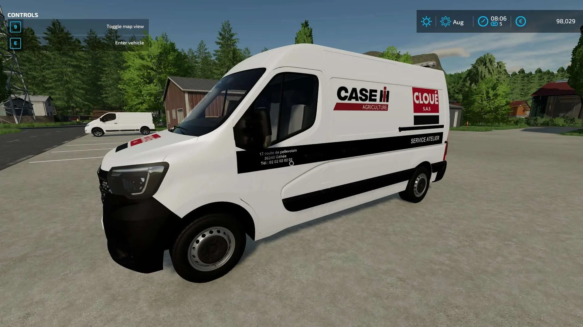 Renault Master (Case lh cloue) v1.0.5 FS22 FS22 Mod Free Download
