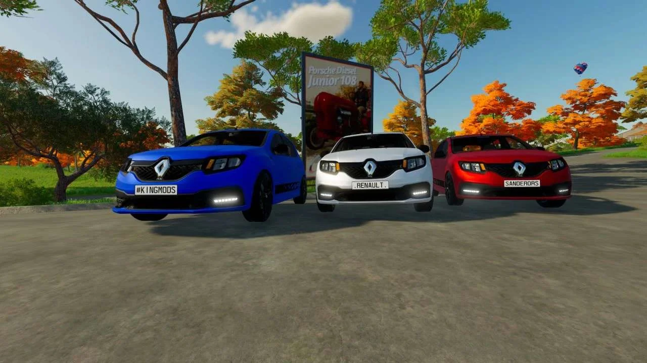 Renault Sandero RS v1.1 FS22 FS22 Mod Free Download