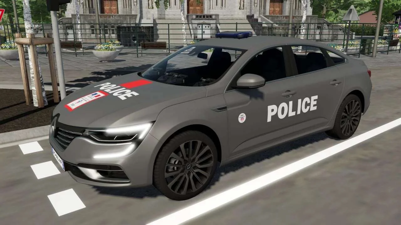 Renault Talisman 2020 (Paris Police Prefecture) v1.0 FS22 FS22 Mod Free Download