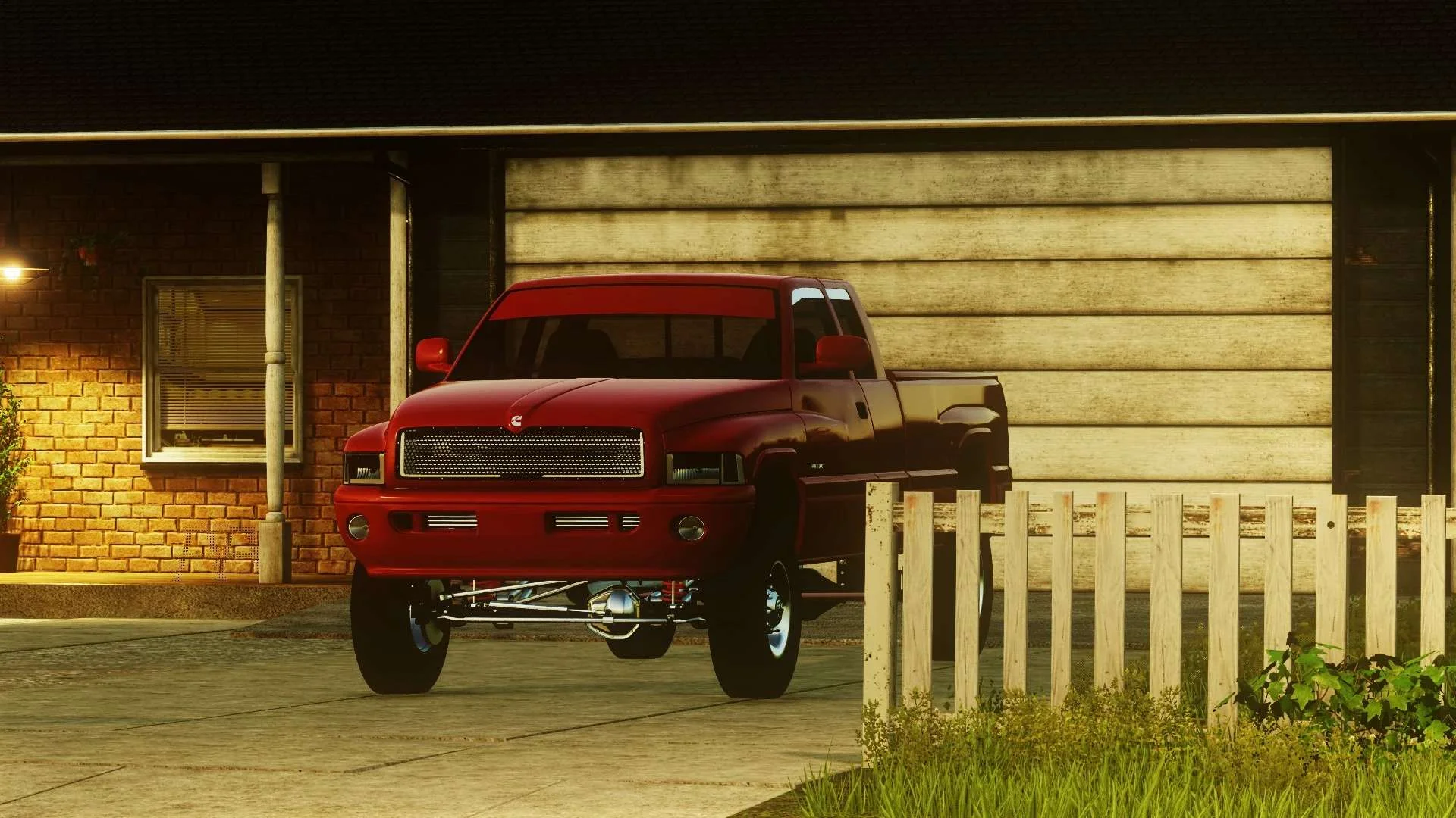 RMG22 Dodge 3500 working radio v1.0 FS22 FS22 Mod Free Download