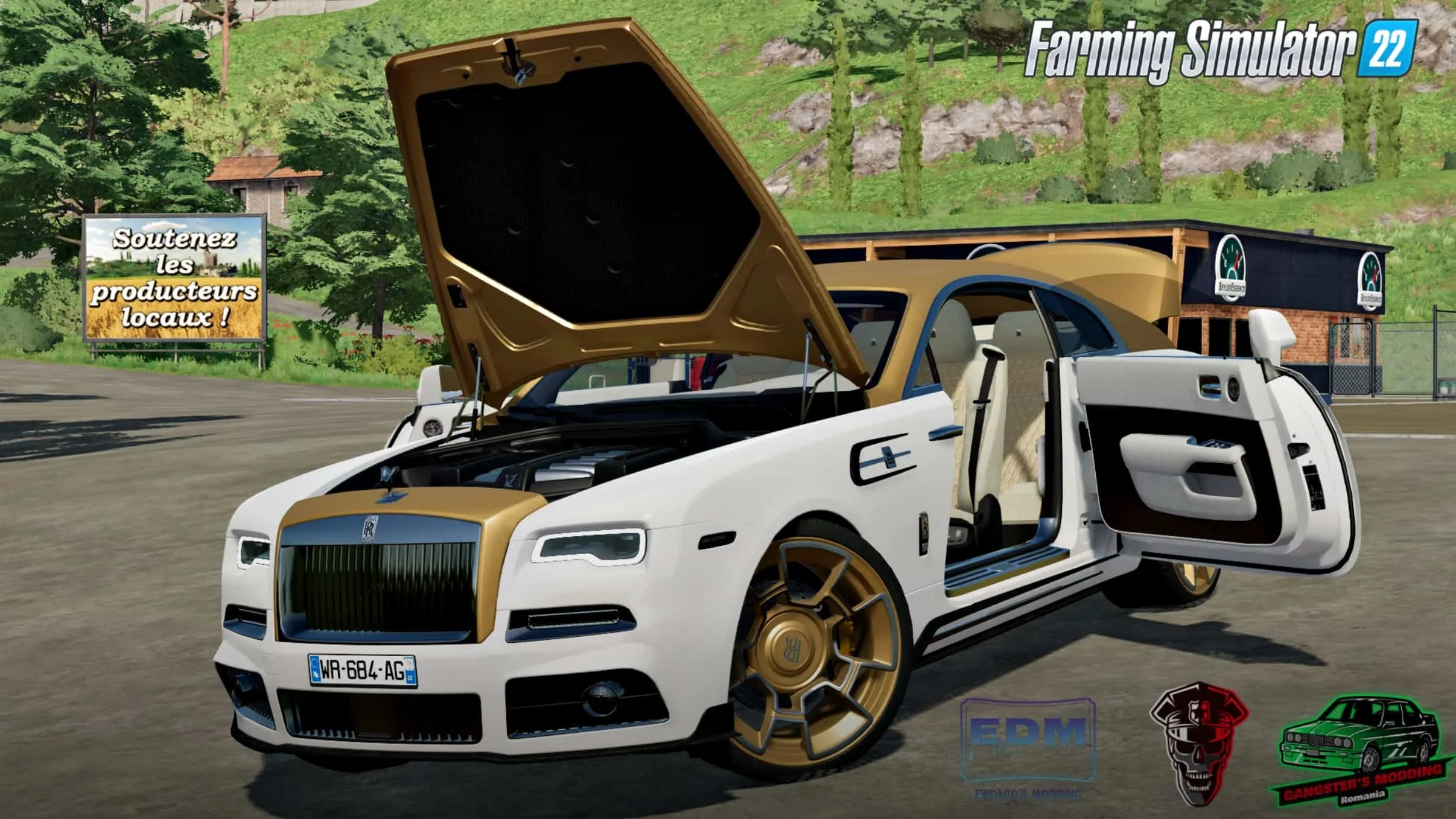 Rolls Royce Wraith Mansory v1.0 FS22 FS22 Mod Free Download