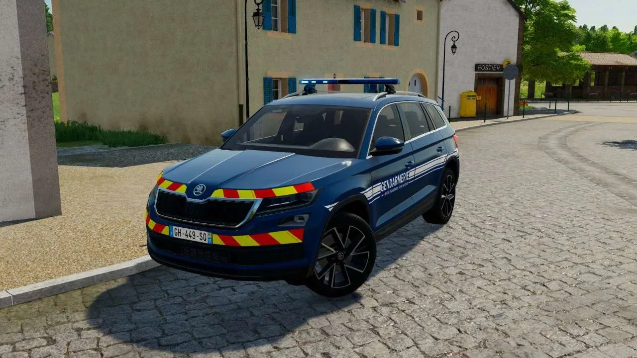 Skoda Kodiaq 2019 (Secours) v2.0 FS22 FS22 Mod Free Download