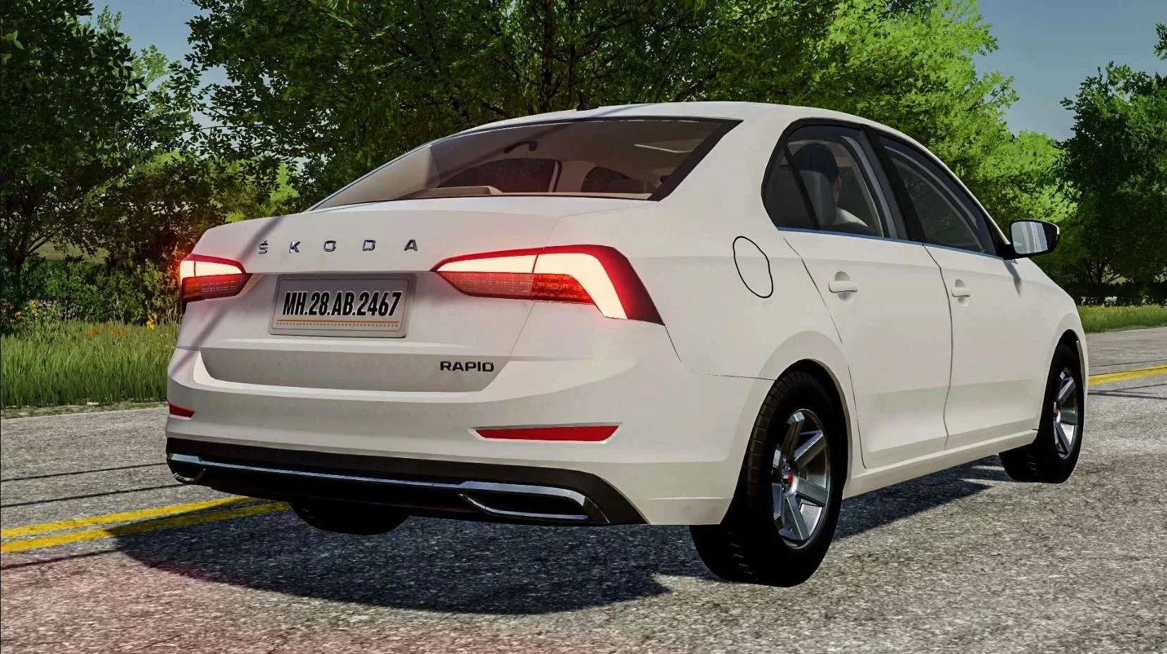 Skoda Rapid V1.2 FS22 FS22 Mod Free Download