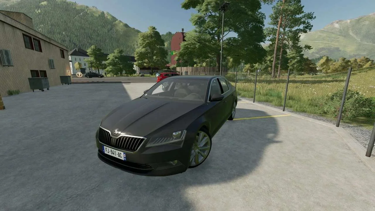 Skoda Superb – Reskin FR v1.0 FS22 FS22 Mod Free Download
