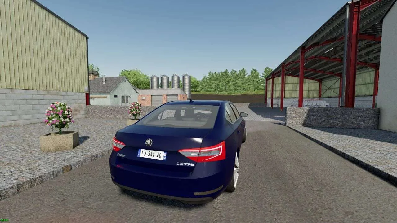 Skoda Superb Reskin FR V2.0 FS22 FS22 Mod Free Download