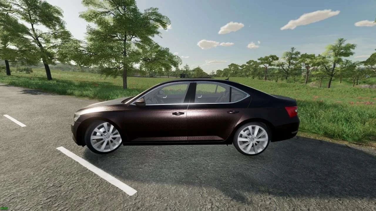 Skoda Superb Reskin FR V3.0 FS22 FS22 Mod Free Download