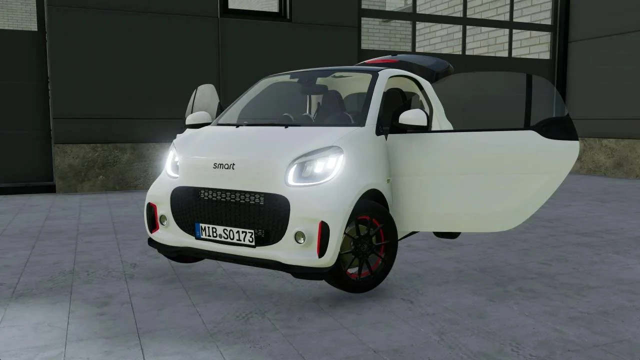 Smart EQ Fortwo Electric 2020 v1.0 FS22 FS22 Mod Free Download