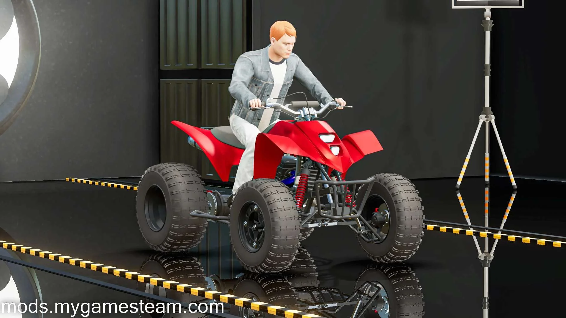 Sport ATV Bike V1.0 FS22 FS22 Mod Free Download