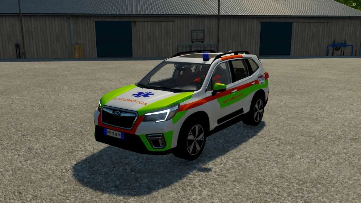 Subaru Automedica v1.2 FS22 FS22 Mod Free Download