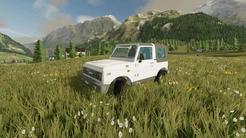 Suzuki Samurai v0.1 FS22 FS22 Mod Free Download