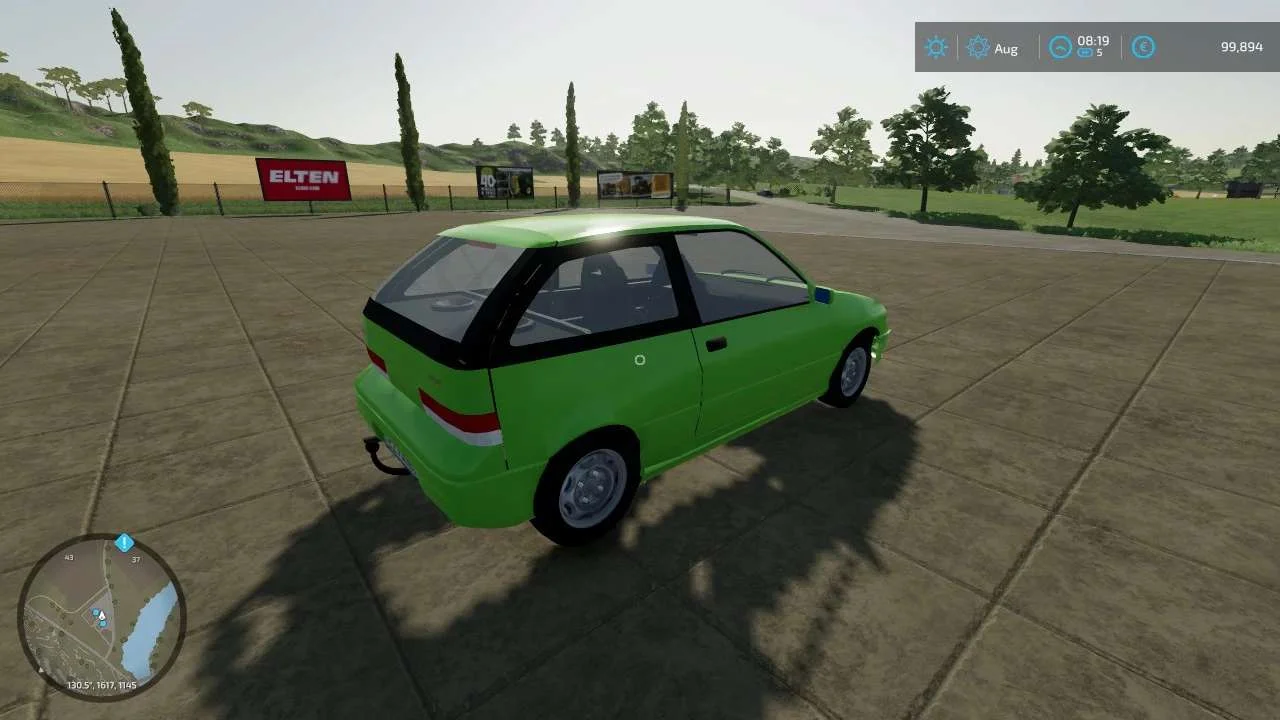 Suzuki Swift 1.3 v1.0 FS22 FS22 Mod Free Download