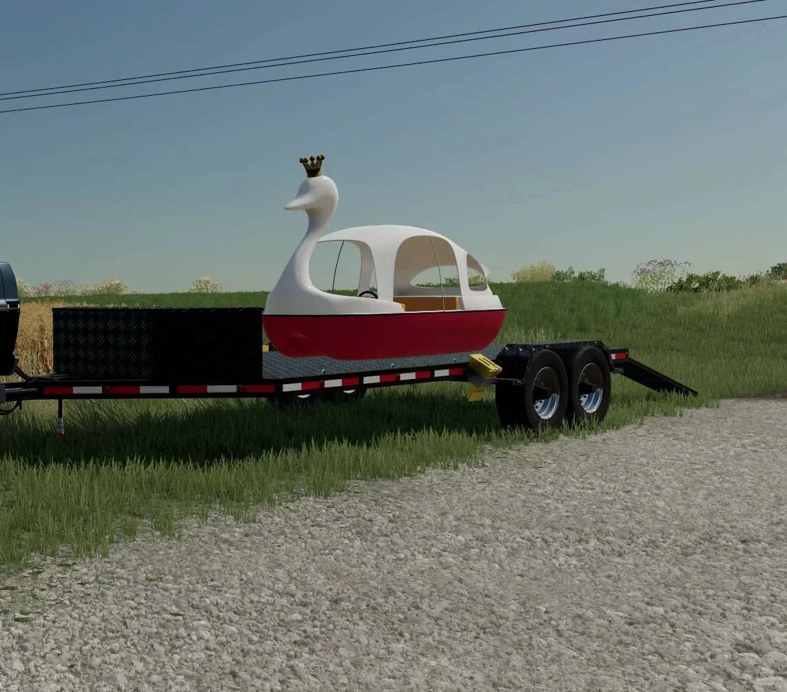 Swan boat V1.0 FS22 FS22 Mod Free Download