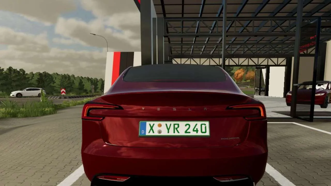 Tesla Model 3 2024 Long Range v1.0.2 FS22 FS22 Mod Free Download