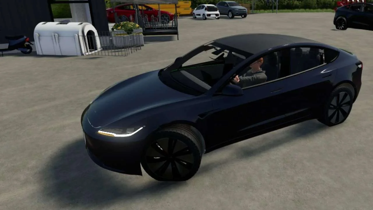 Tesla Model 3 2024 Long Range v1.0.3 FS22 FS22 Mod Free Download
