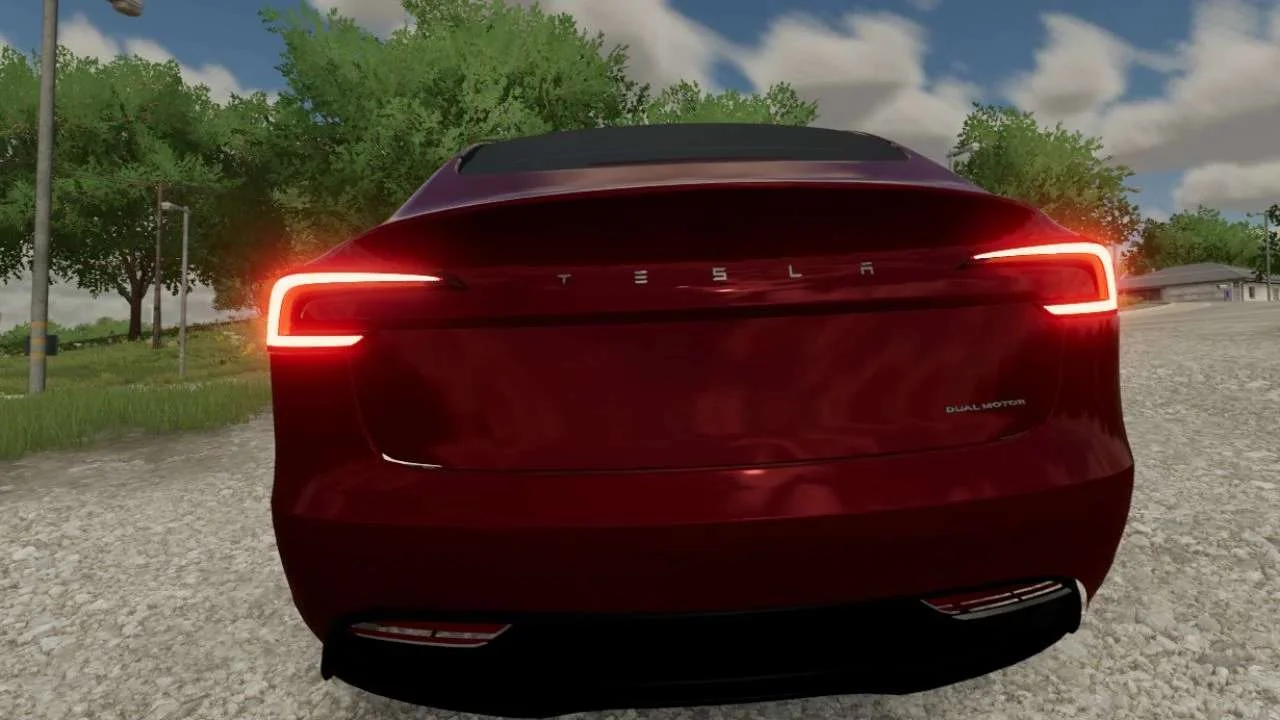 Tesla Model 3 2024 Long Range v1.0 FS22 FS22 Mod Free Download