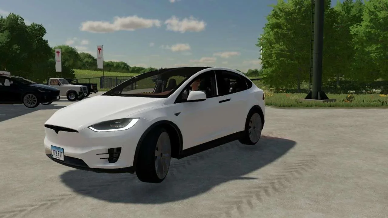 Tesla Model X 2017 Edited v1.0 FS22 FS22 Mod Free Download