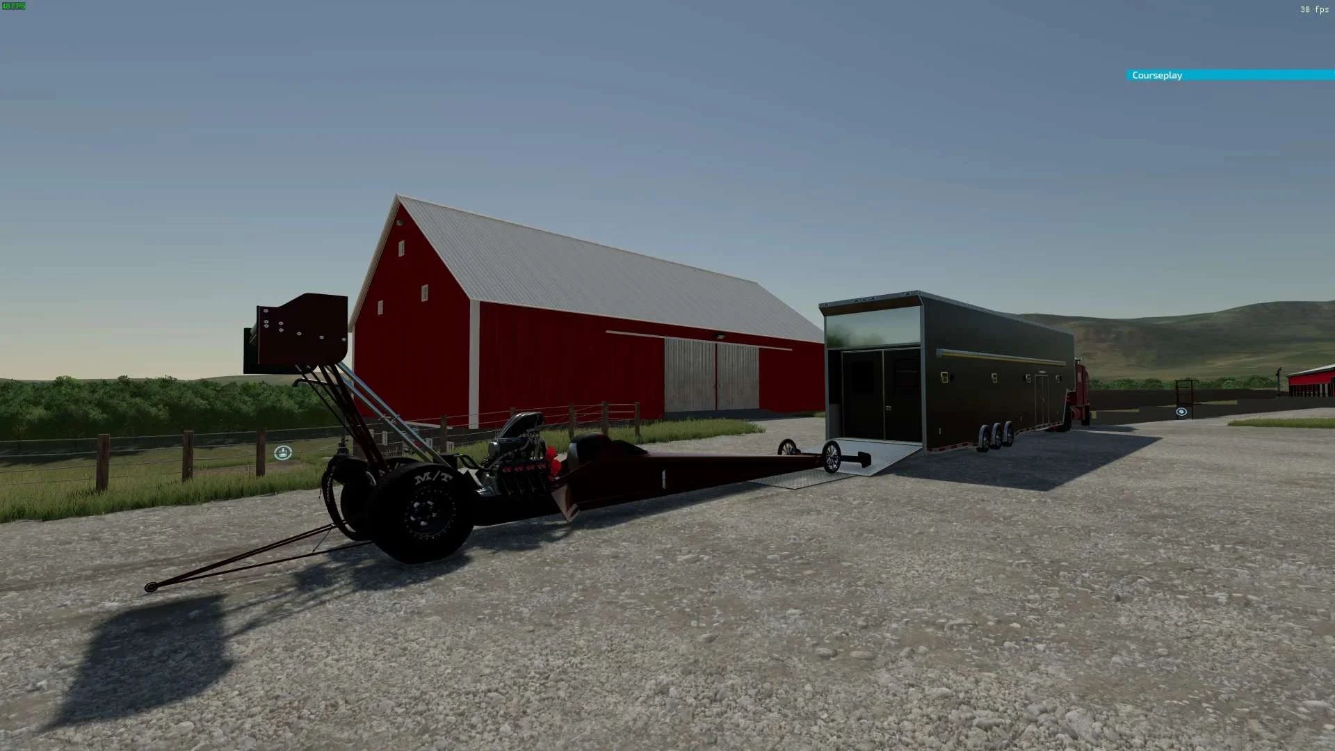 Top fuel dragster v1.0 FS22 FS22 Mod Free Download
