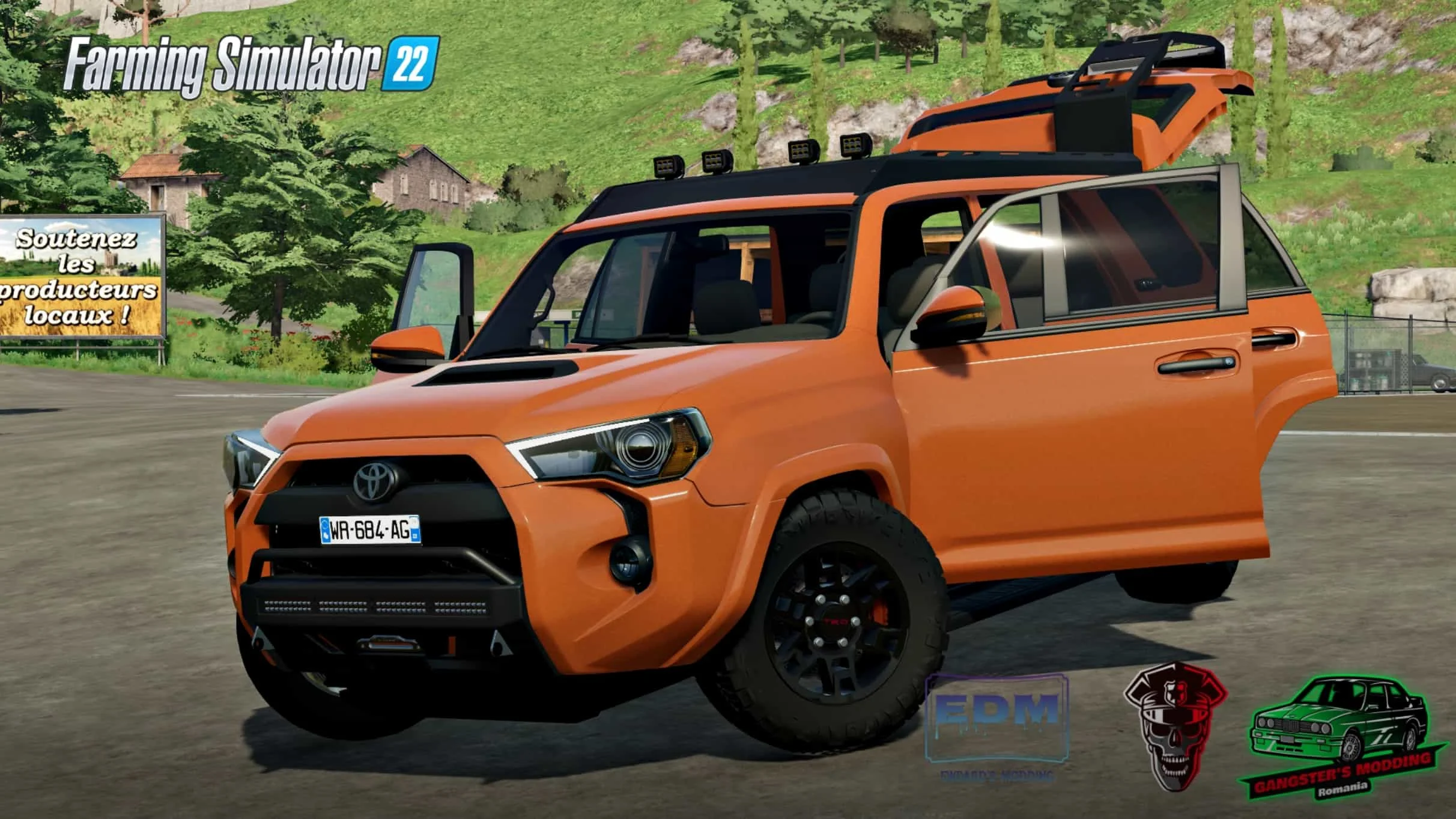 Toyota 4Runner 2018 TRD PRO 4X4 v1.0 FS22 FS22 Mod Free Download