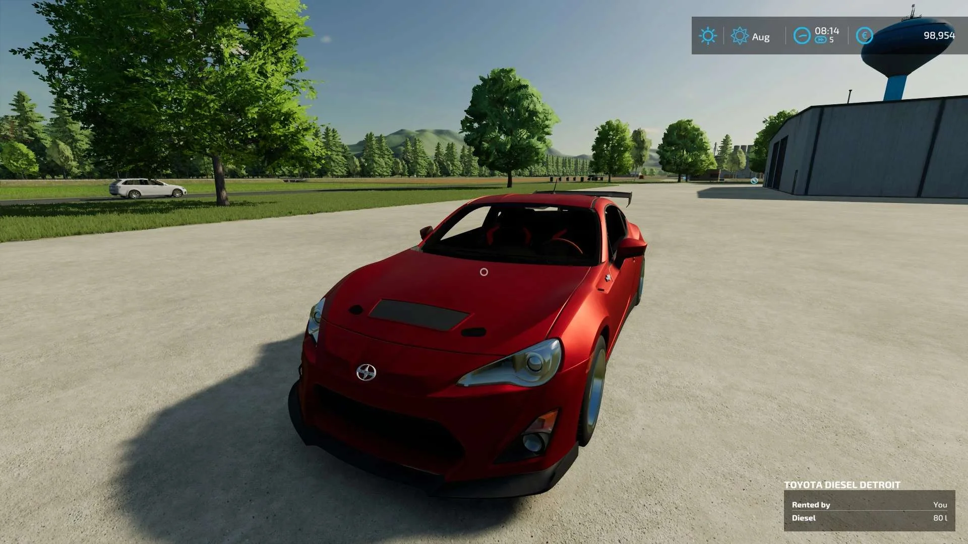 Toyota Brz v1.0 FS22 FS22 Mod Free Download