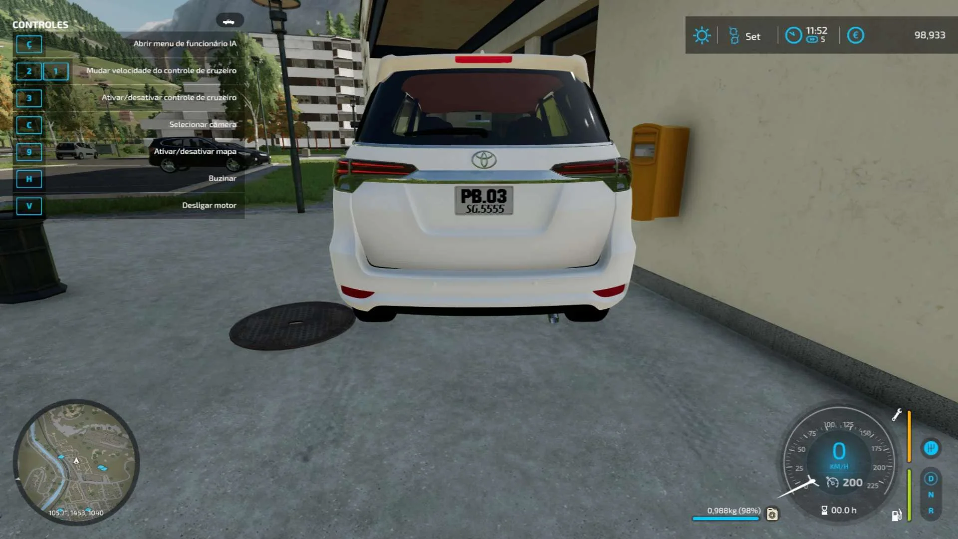Toyota Fortuner v1.0 FS22 FS22 Mod Free Download