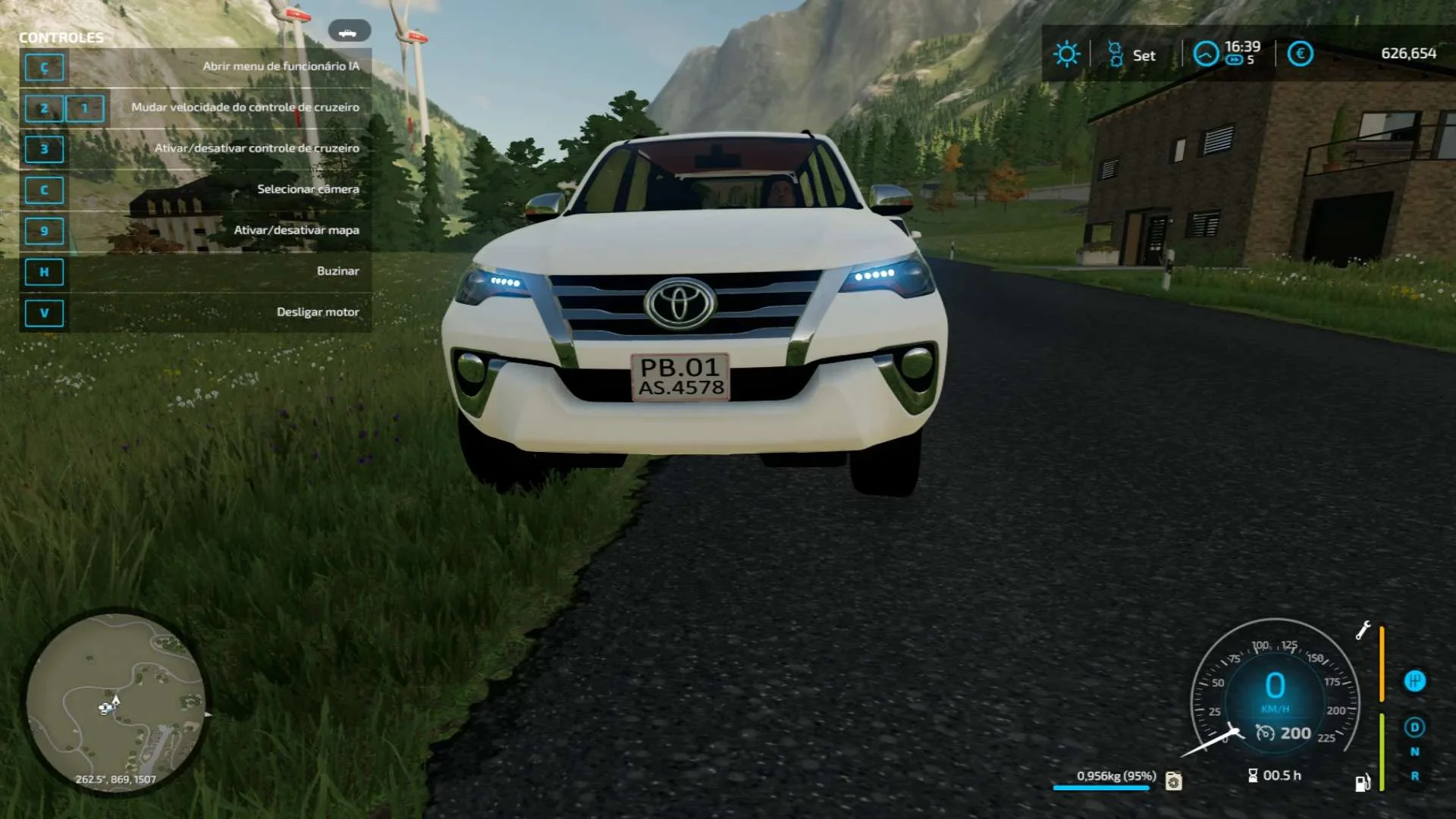 Toyota fortuner v2.0 FS22 FS22 Mod Free Download
