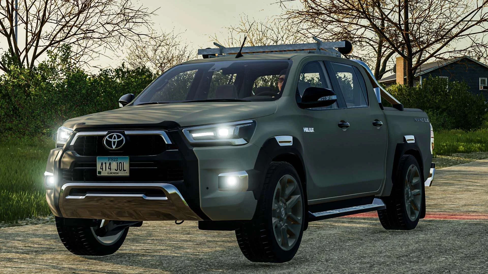 Toyota Hilux 2021 v1.0 FS22 FS22 Mod Free Download